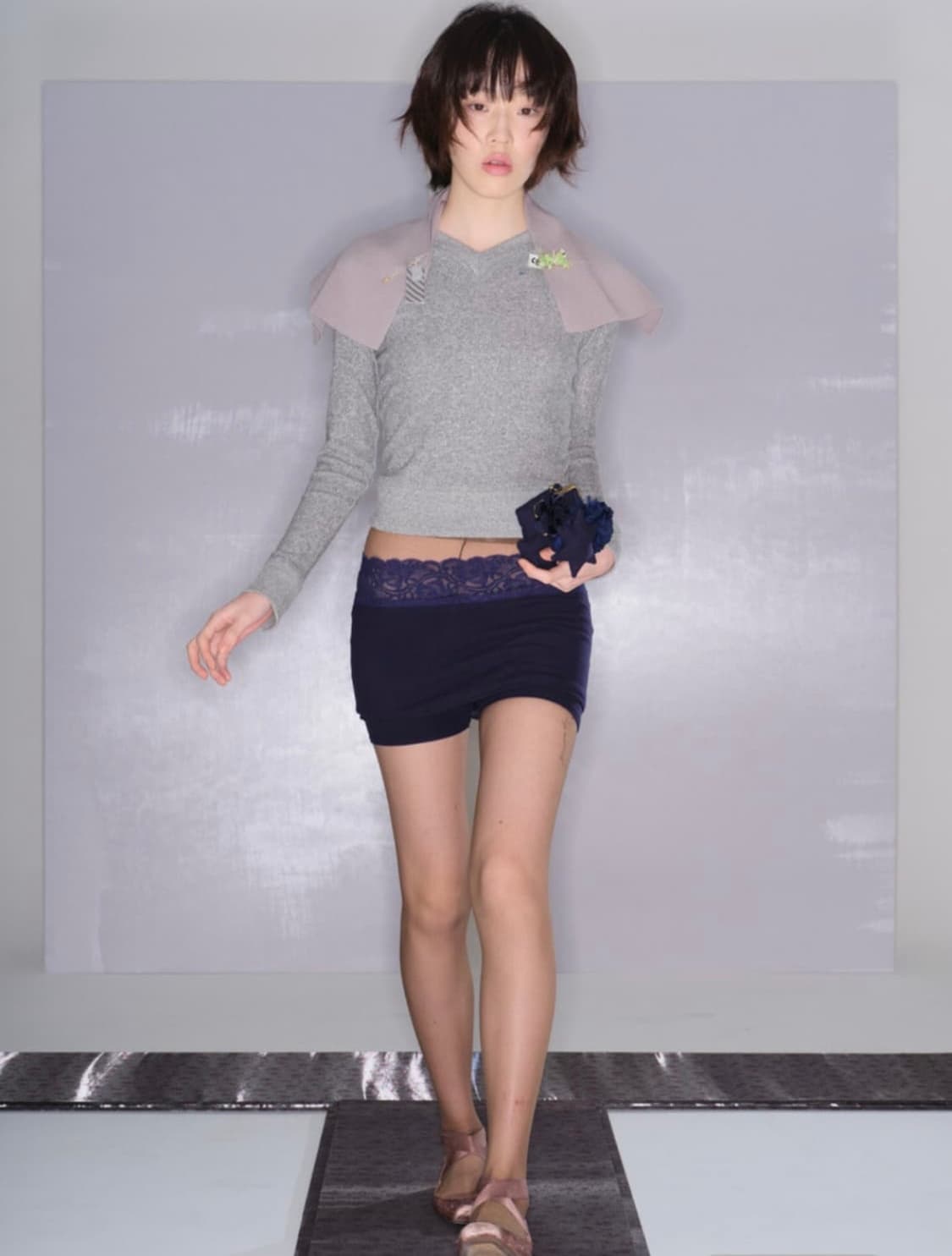 [Chiyagi] Baby lace skirt blue lace 상품이미지1