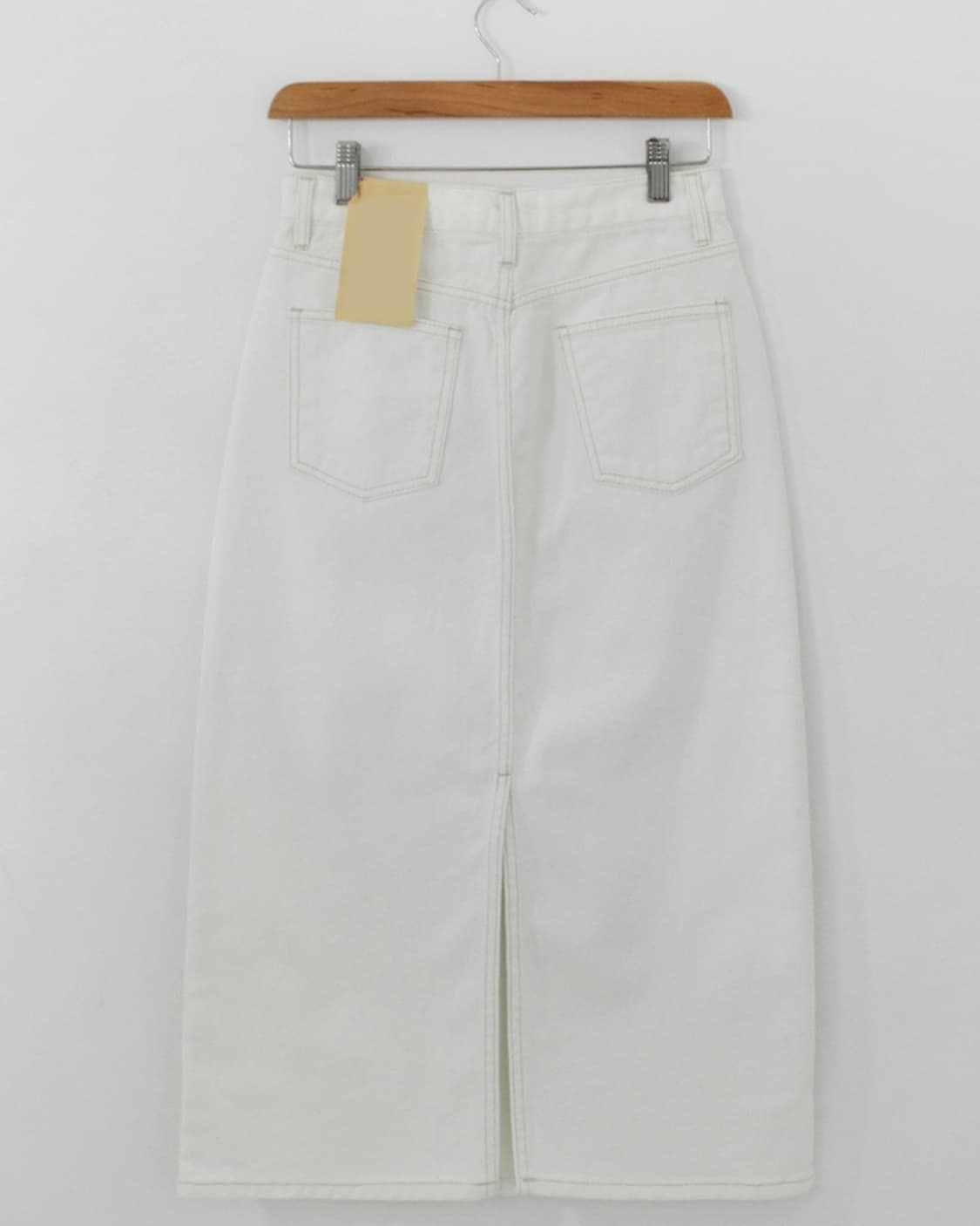 baon 화이트데님 치마 S 새상품 상품이미지4