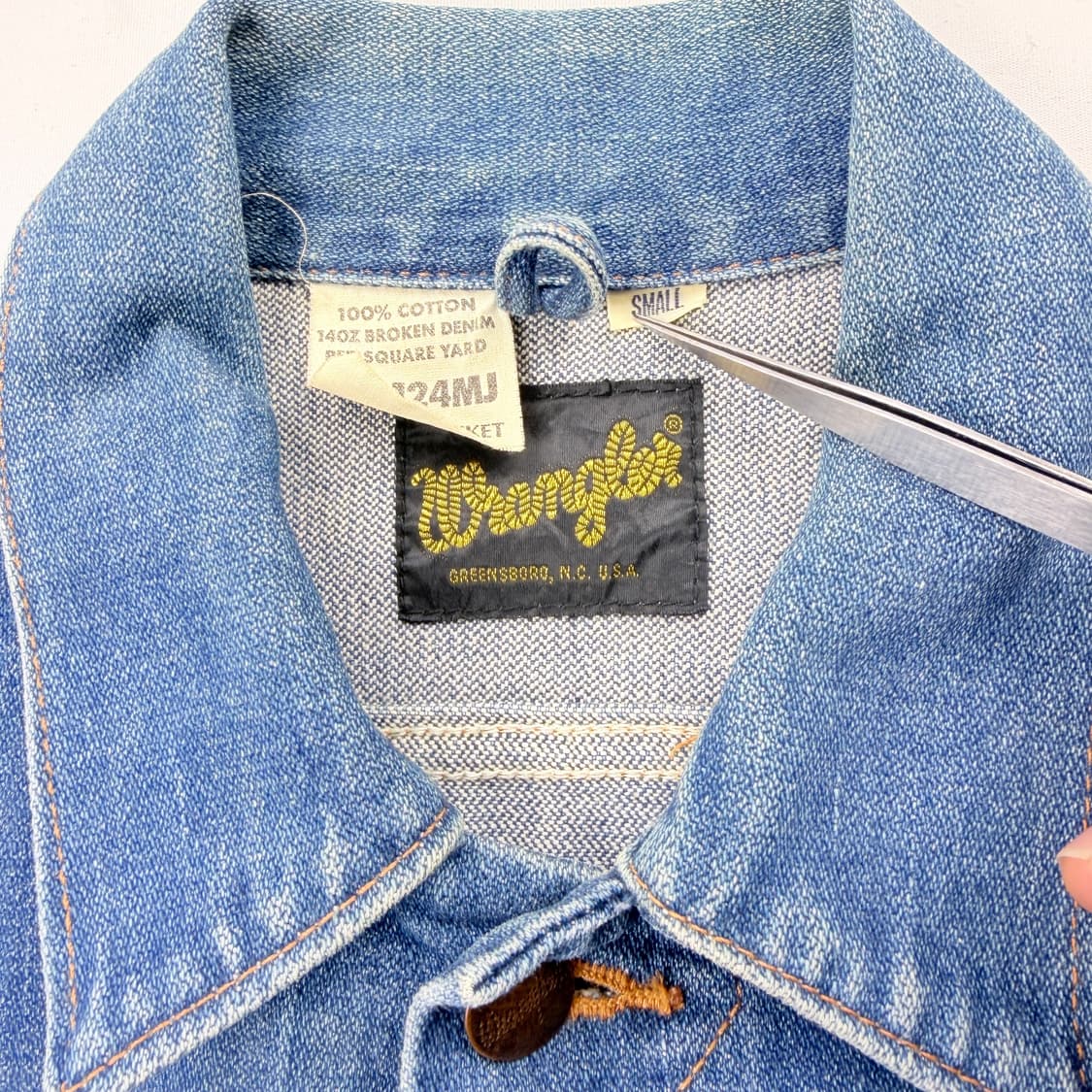 랭글러 JPN124MJ 카우보이 웨스턴 청자켓 상품이미지4