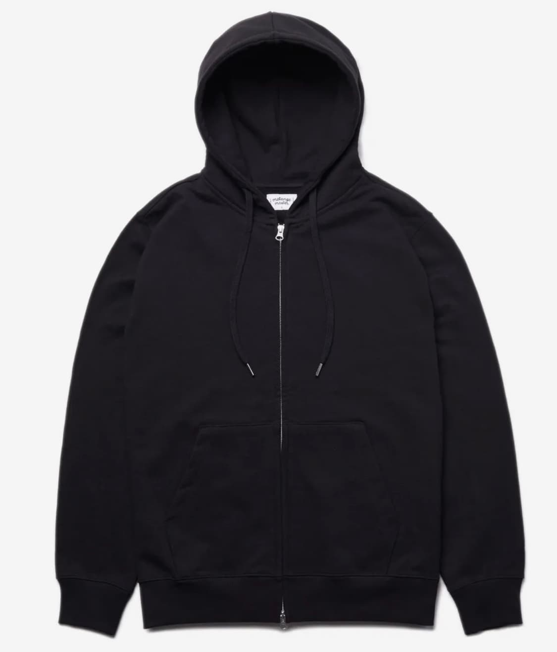 블랙 후드집업 상품이미지1