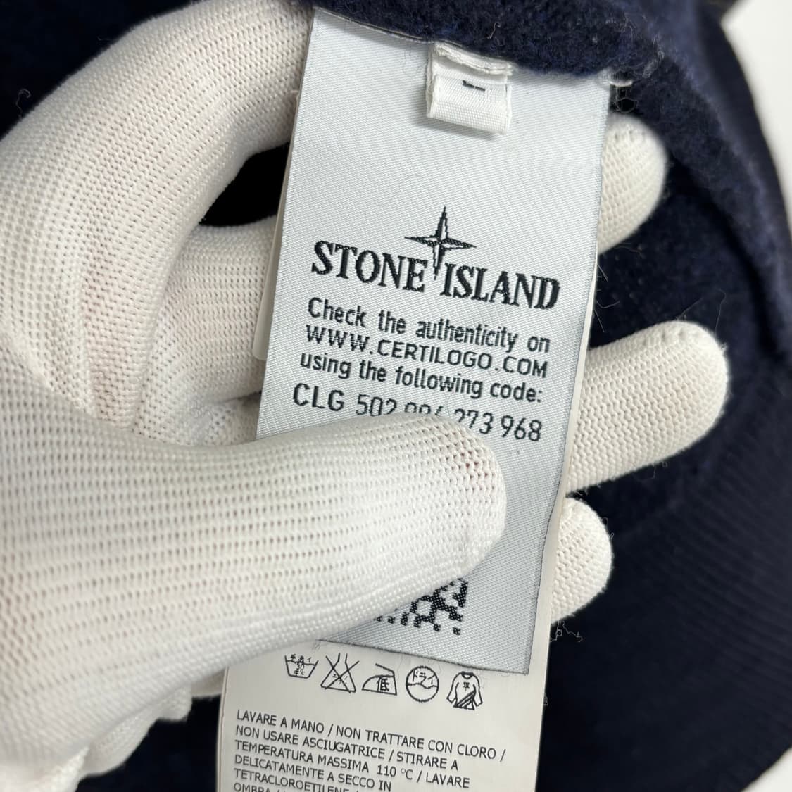 [L]스톤아일랜드 와펜패치 가디건 상품이미지4