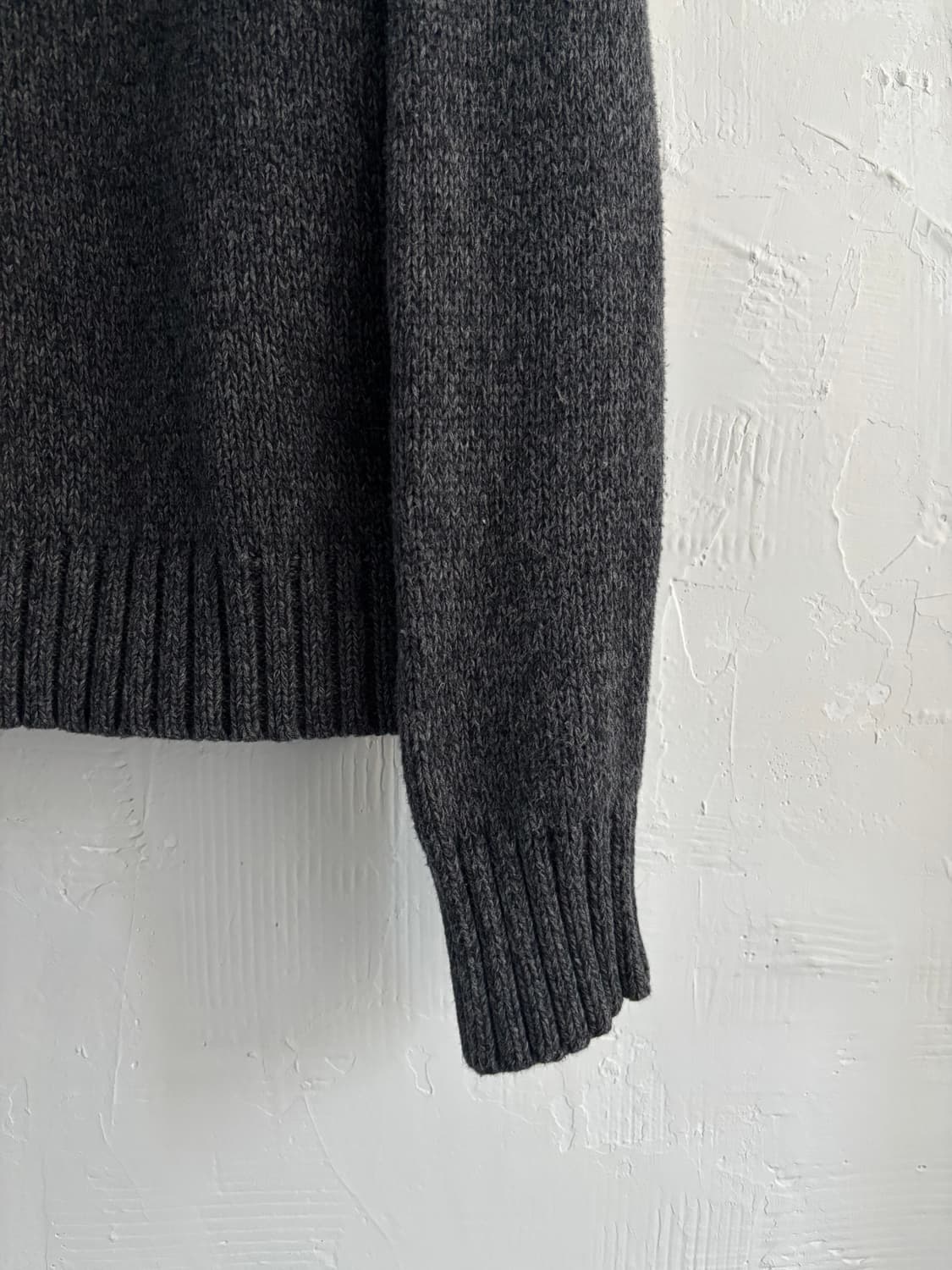 Polo 폴로 랄프로렌 차콜 하이넥 포켓 니트 상품이미지3