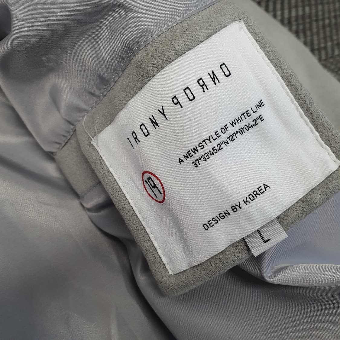 아이러니포르노 스웨이드 집업자켓 남자105 상품이미지7