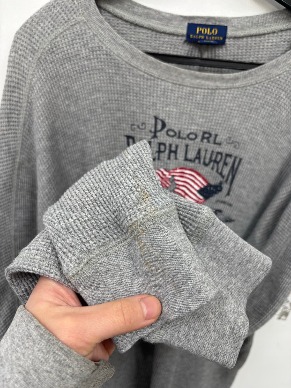 폴로랄프로렌 와플 긴팔티  상품이미지6