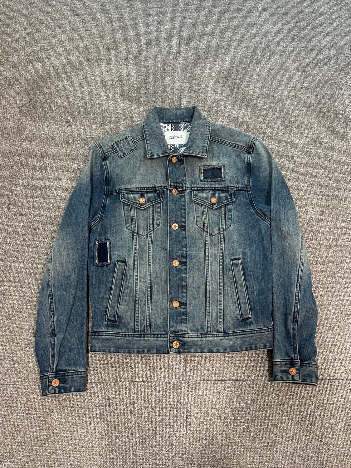 장폴고티에 리워크 스타 데님 자켓 S 상품이미지1