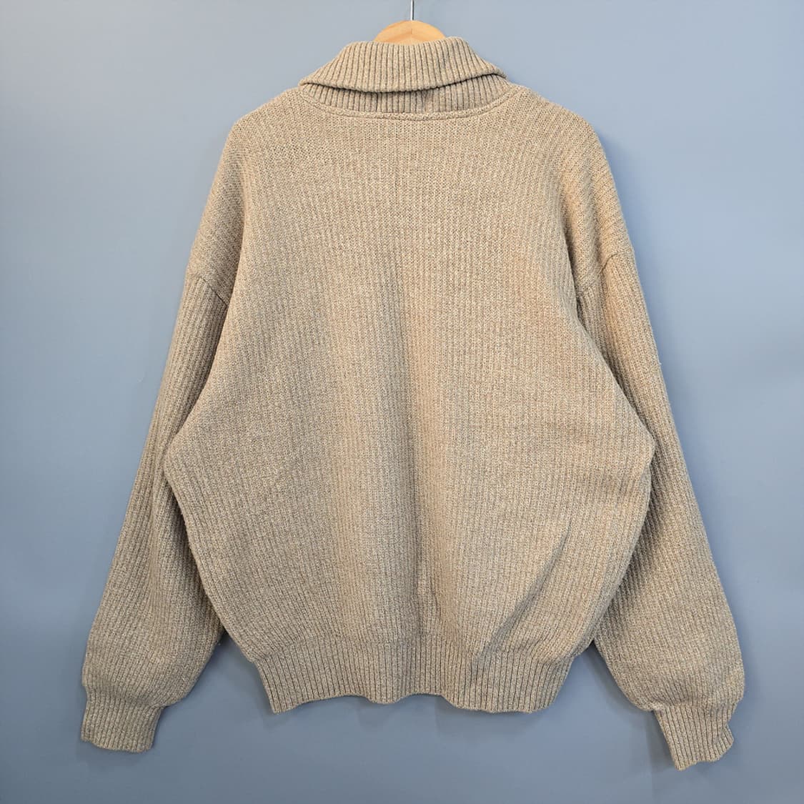 울시(Wolsey) 숄카라 울 니트 베이지 105 상품이미지4