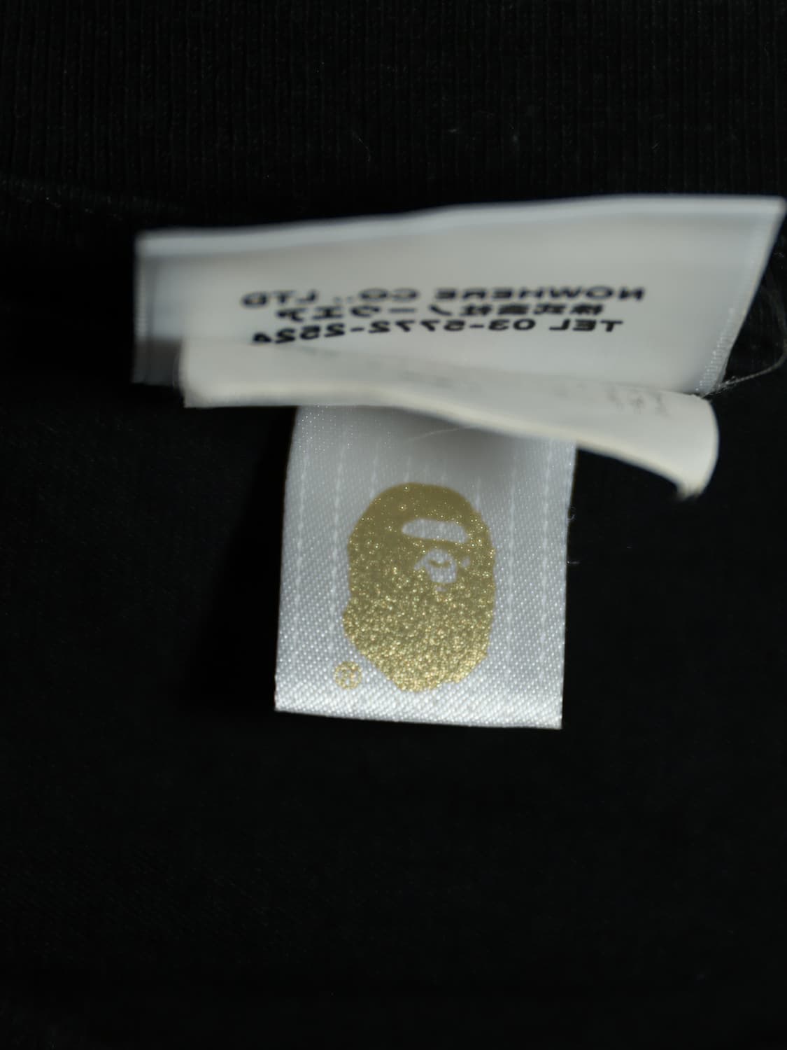 [정품]베이프 샤크 지퍼 그래픽 민소매 티셔츠 블랙 3XL 상품이미지7