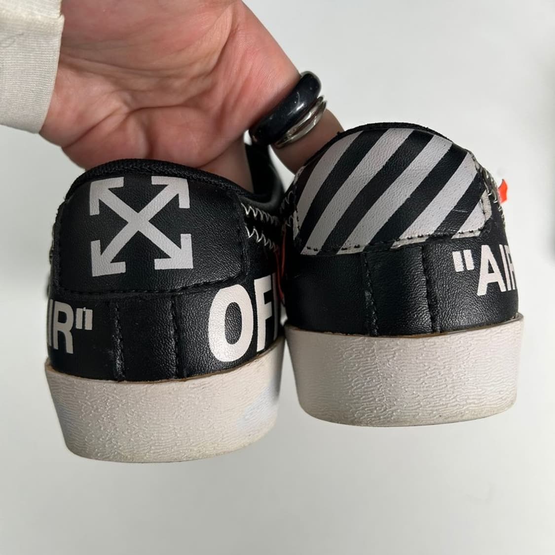 NIKE X OFF WHITE Blazer Low 스니커즈 235 상품이미지6