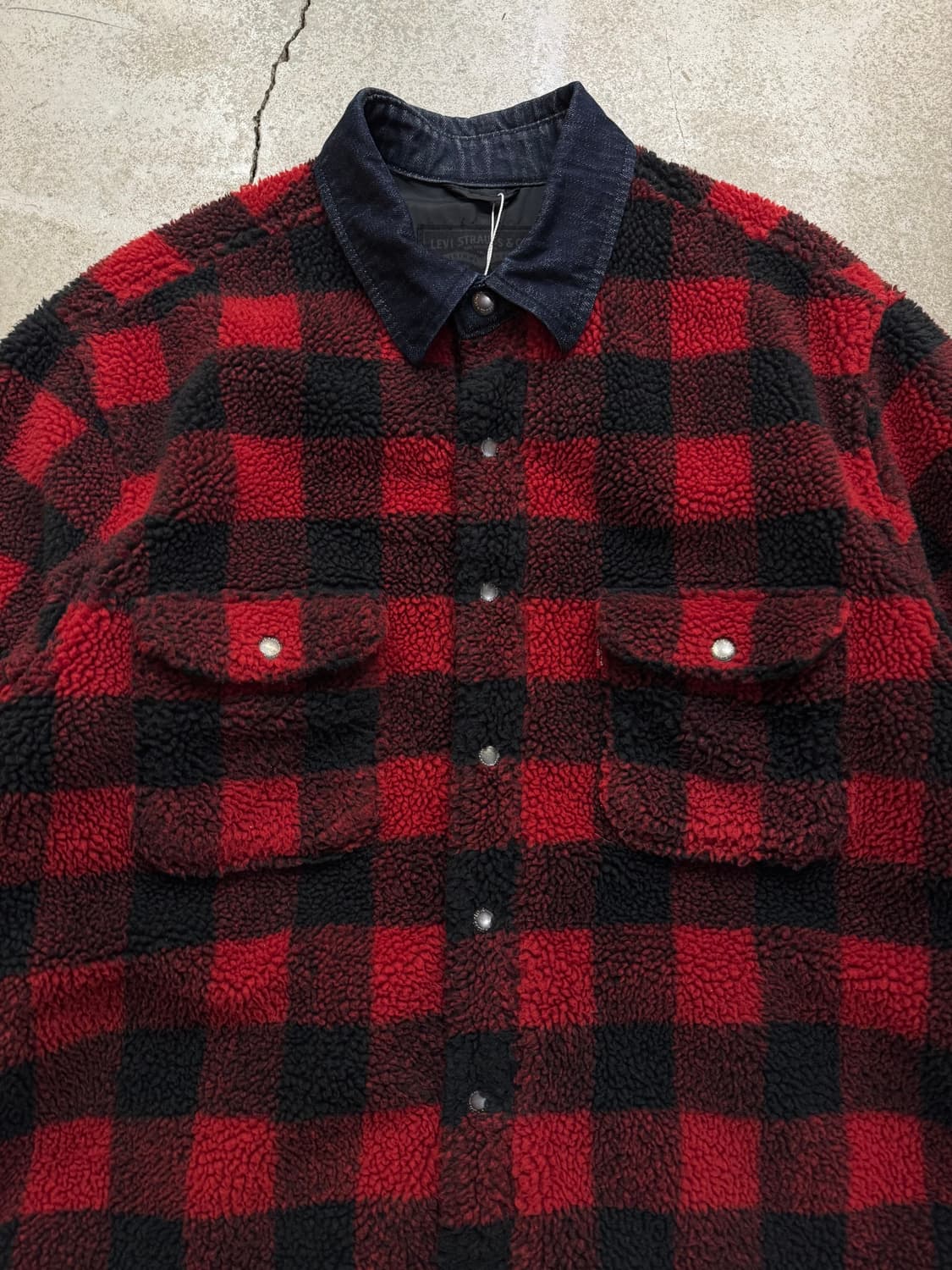 리바이스 쉐르파 셔츠 자켓 상품이미지2