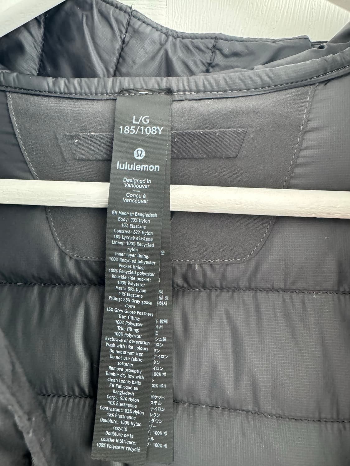 [lululemon] 룰루레몬 다운 포 잇 올 자켓 상품이미지5