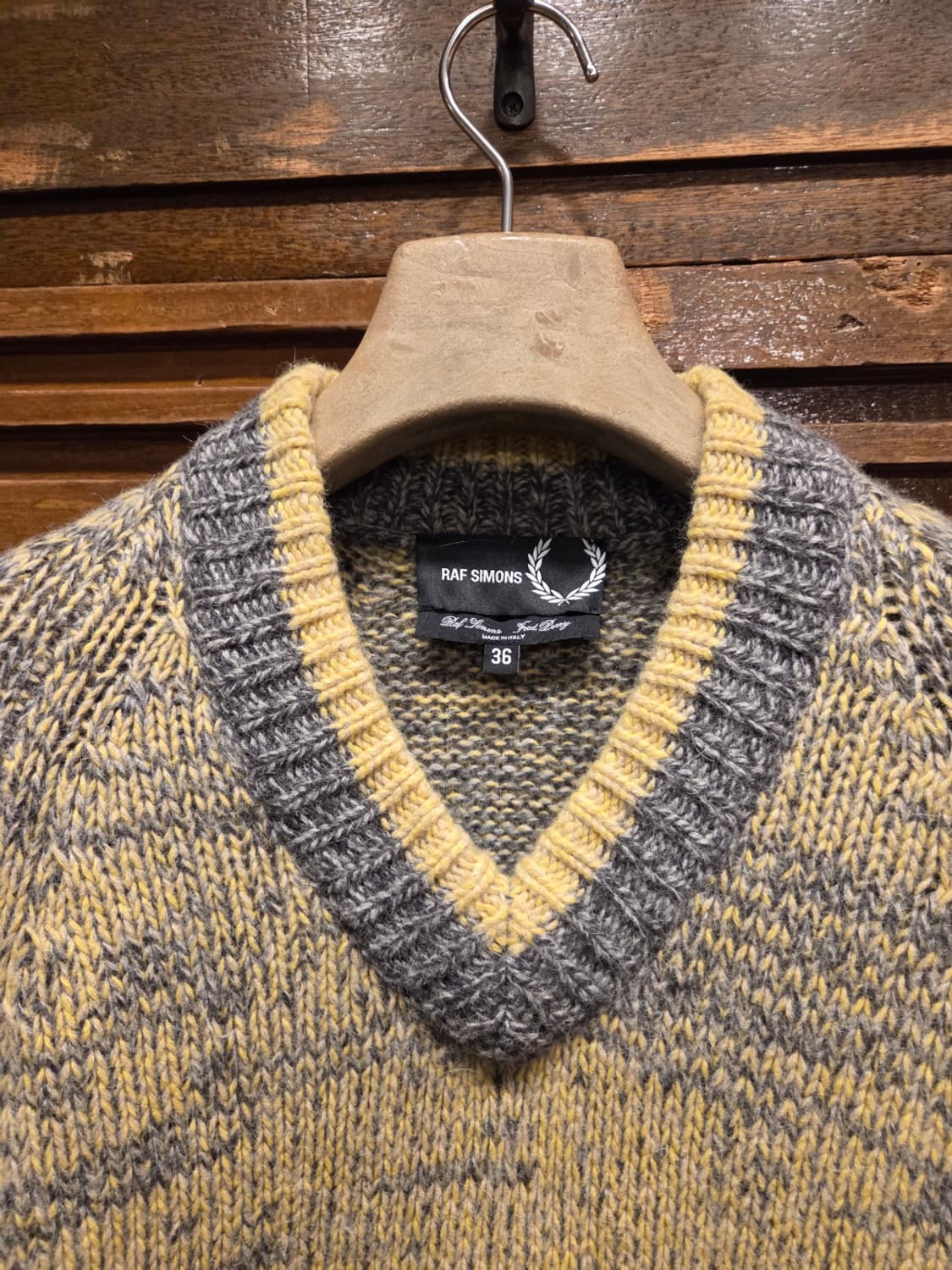 프레드페리 라프시몬즈 크리켓니트 상품이미지9