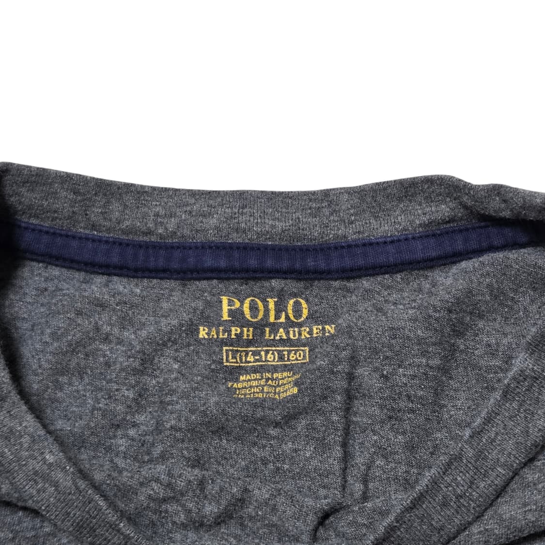 Polo Ralph Lauren 폴로 랄프로렌 로고 그레이 롱 슬리브  상품이미지2