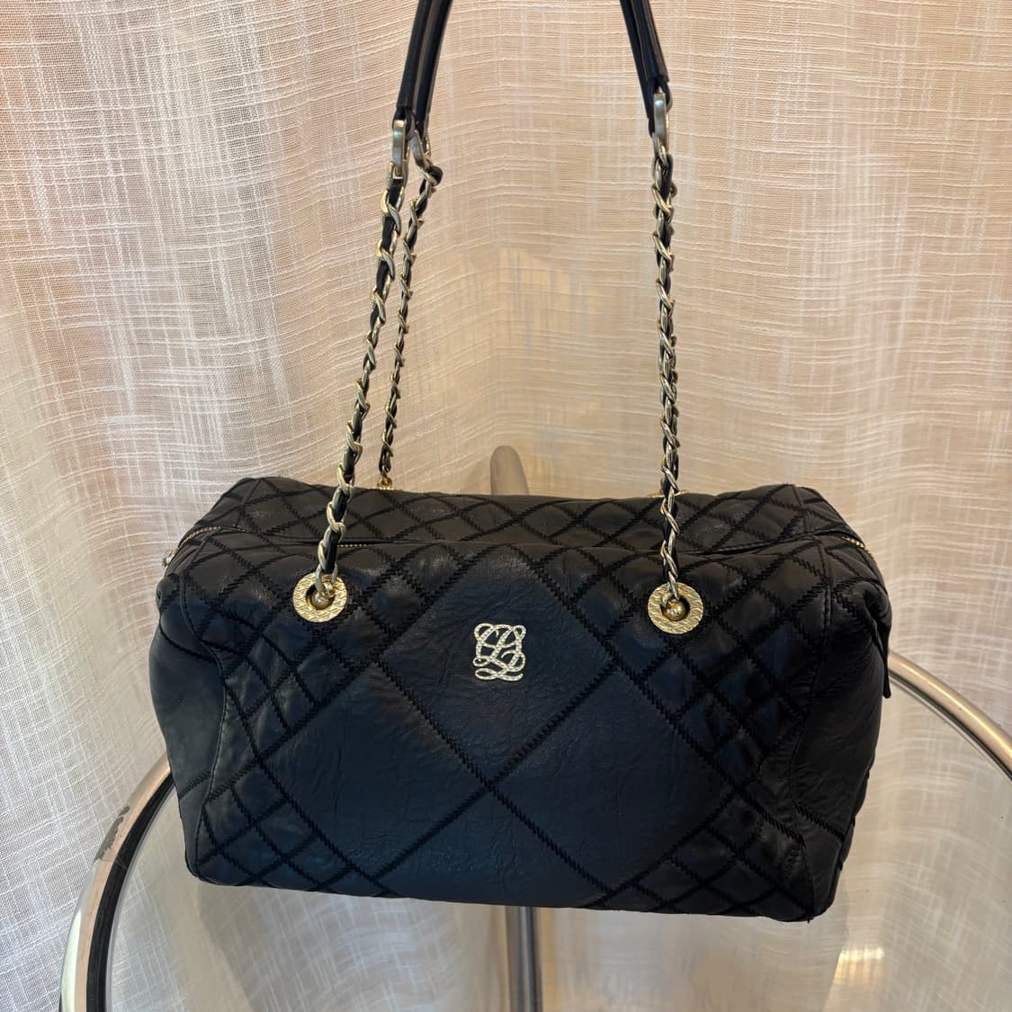 정품 루이까또즈 퀄팅 숄더백     상품이미지3