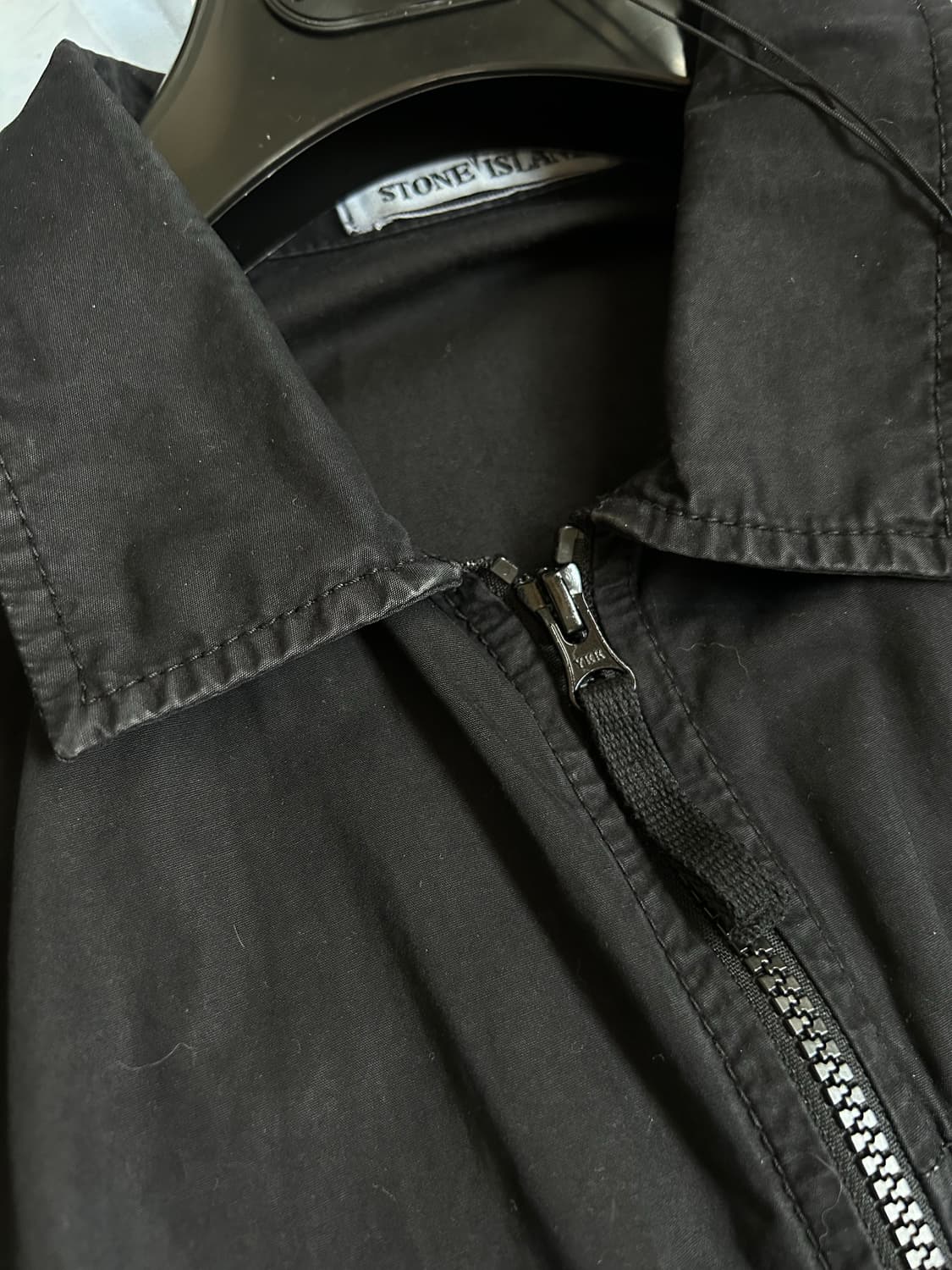 스톤 아일랜드 올드이펙트 오버셔츠 블랙 - 21SS/M 상품이미지5