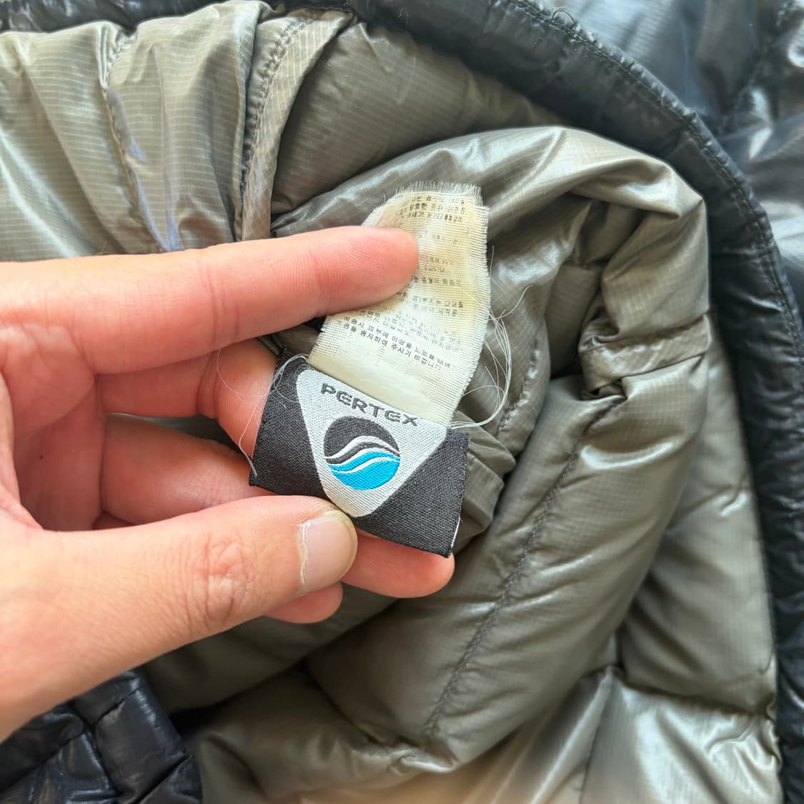 몽벨 Pertex 빈티지 경량패딩 M 상품이미지6