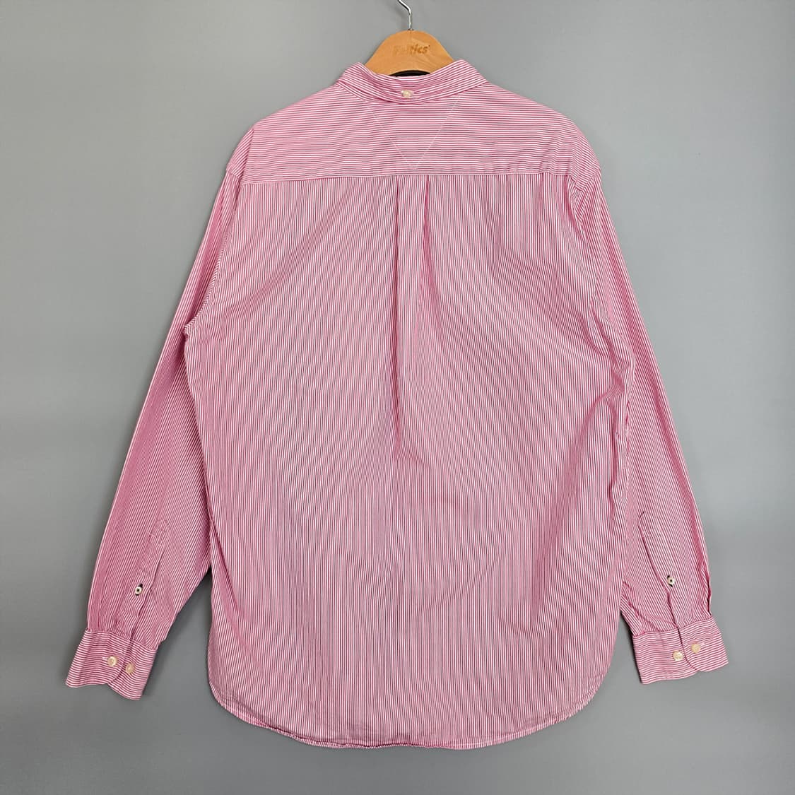 타미힐피거 클래식핏 스트라이프 셔츠 L 상품이미지3