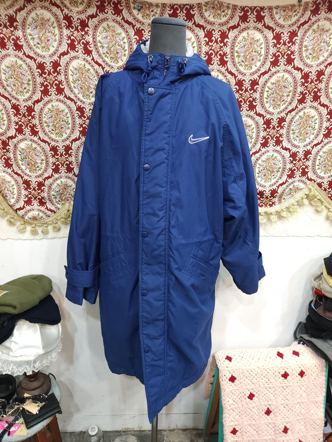 나이키 90s 빅스우시 양털 롱패딩 점퍼

 상품이미지1