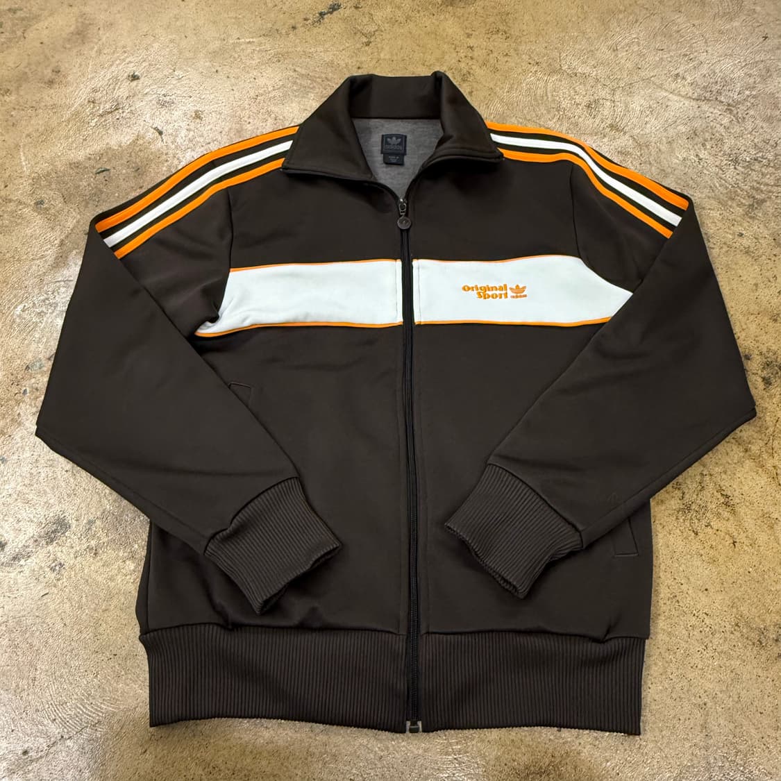 아디다스 브라운 초코 져지 트랙탑 95 상품이미지2