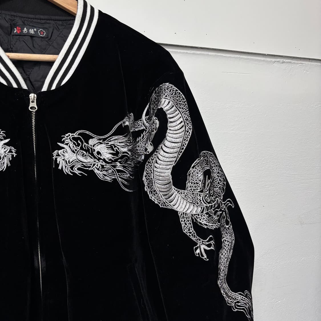 블랙 벨벳 용자수 스카잔 상품이미지4