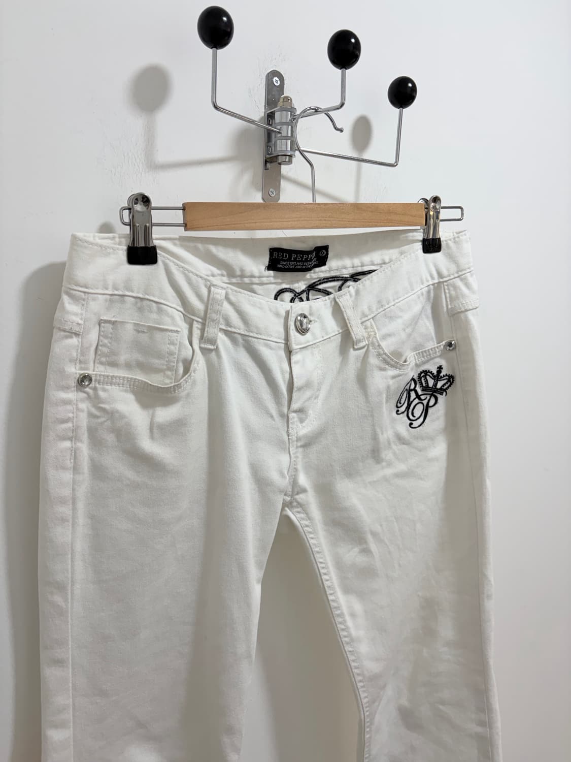 RED PAPPER 레드페퍼펑크 화이트 데님팬츠 상품이미지10
