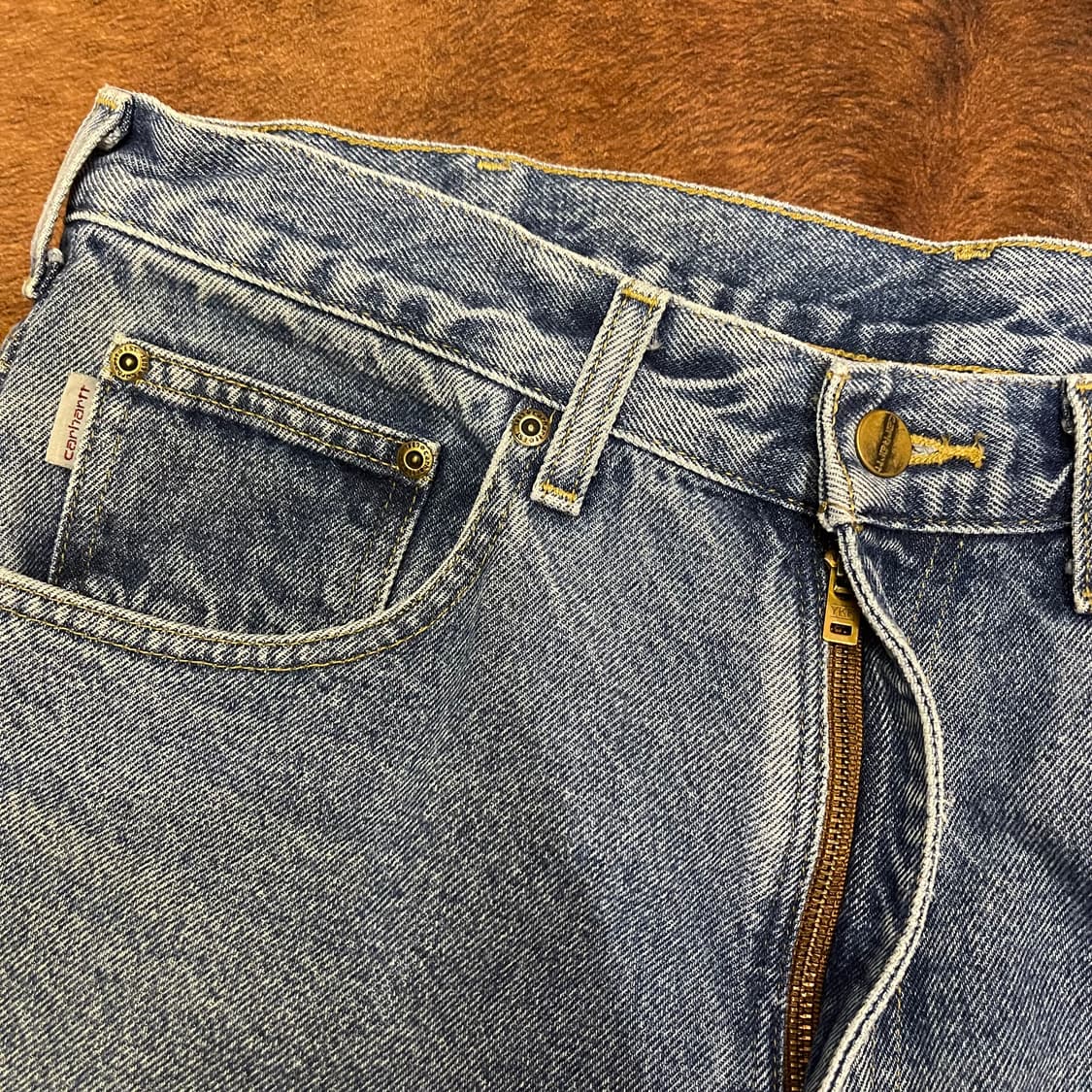 빈티지 칼하트 USA 데님 팬츠 상품이미지4