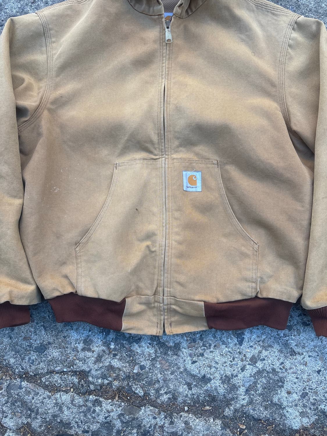 90s usa 칼하트 JR106 덕액티브 자켓 상품이미지3