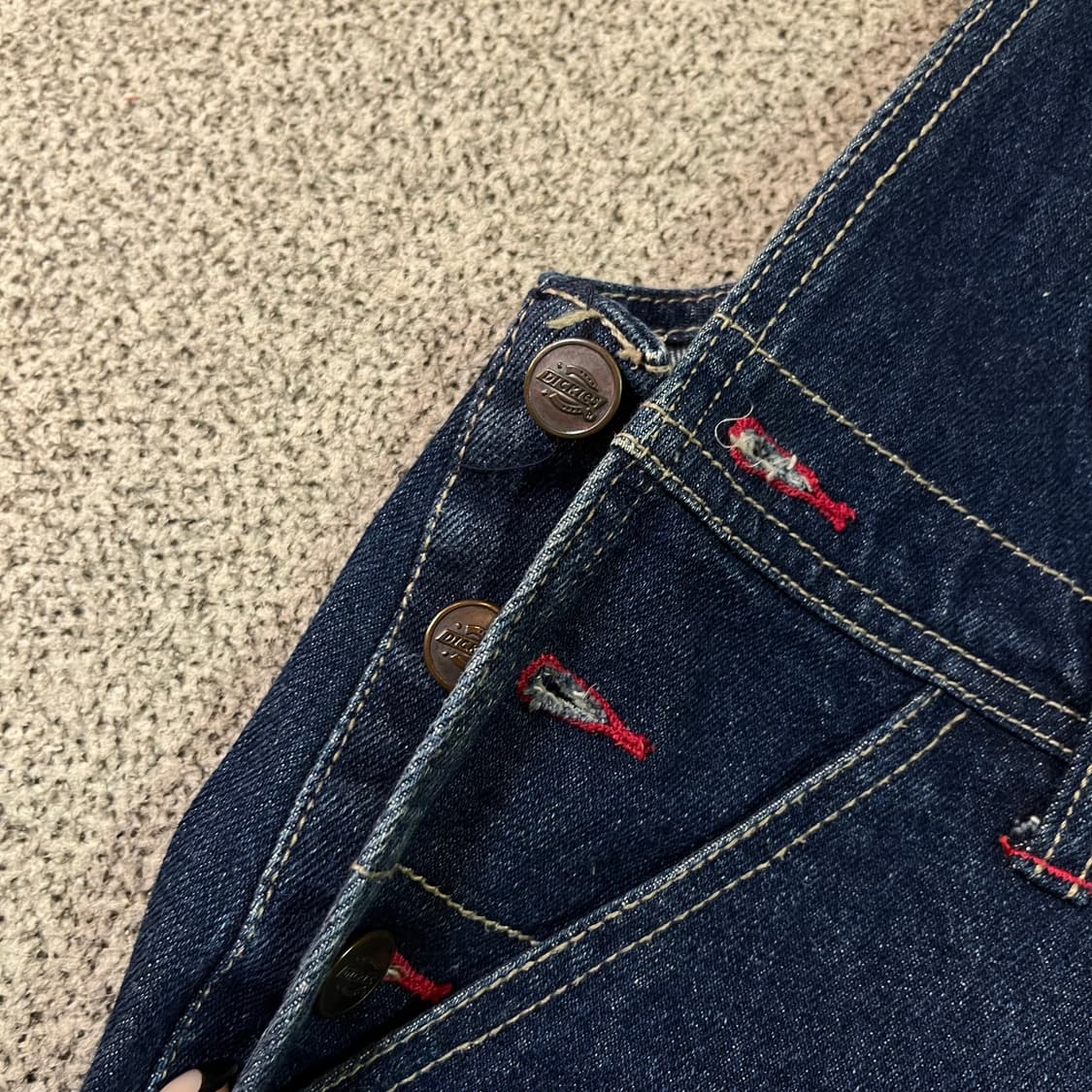 디키즈 우먼 데님 오버롤 상품이미지2