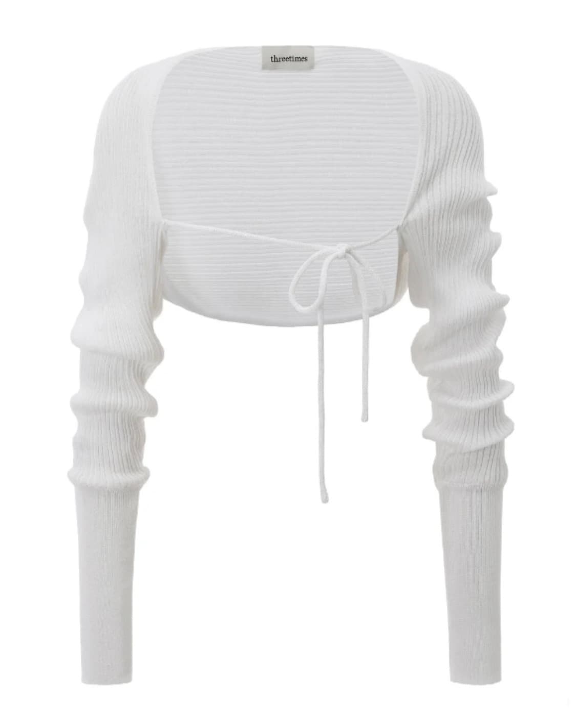 쓰리타임즈 릿 볼레로 새상품 아이보리 상품이미지1