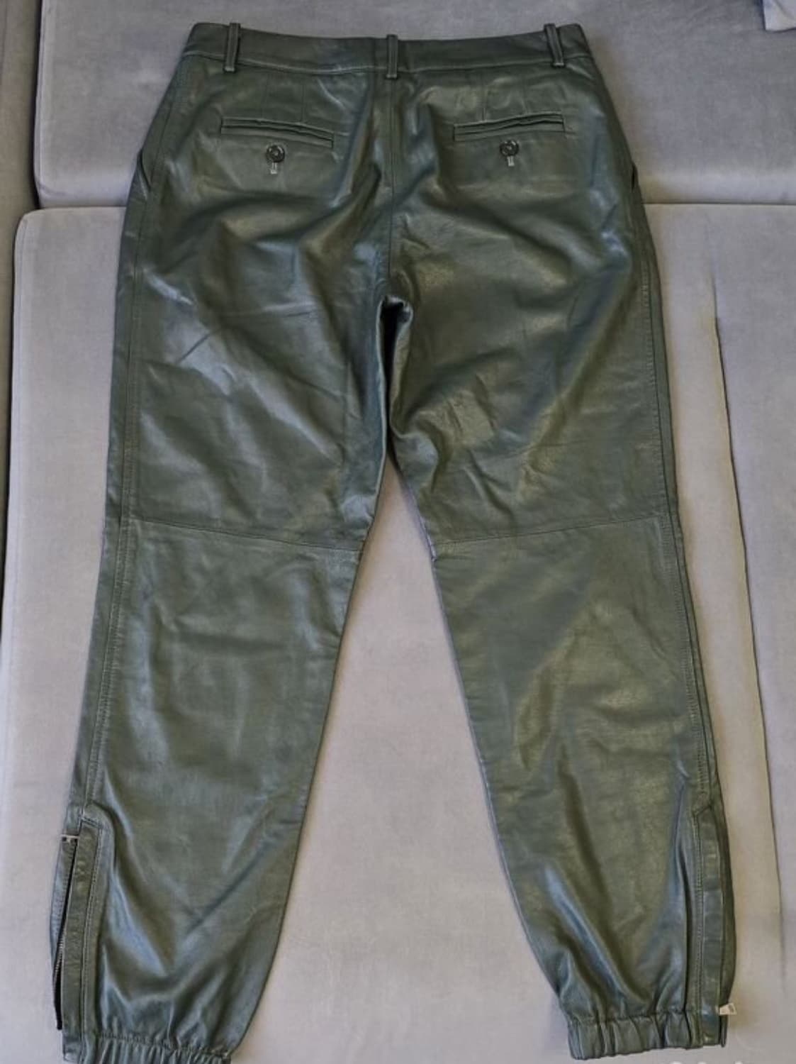 돌체앤가바나 조거팬츠(레더-램스킨)40 사이즈-해외발송 상품이미지9