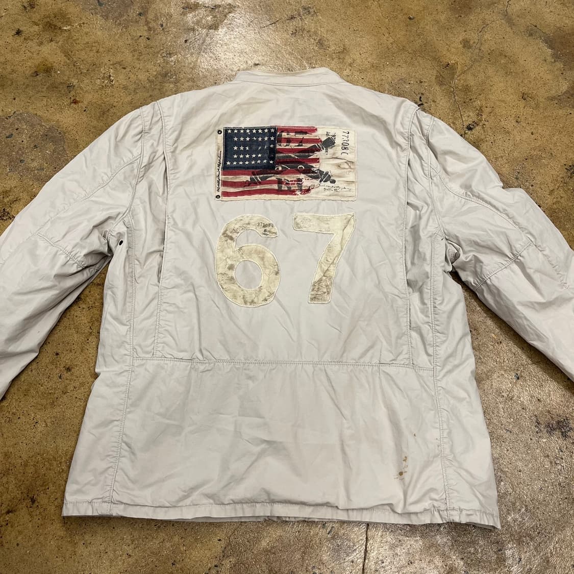 [정품/L] 폴로진스 성조기 패치 자켓 b10 상품이미지3