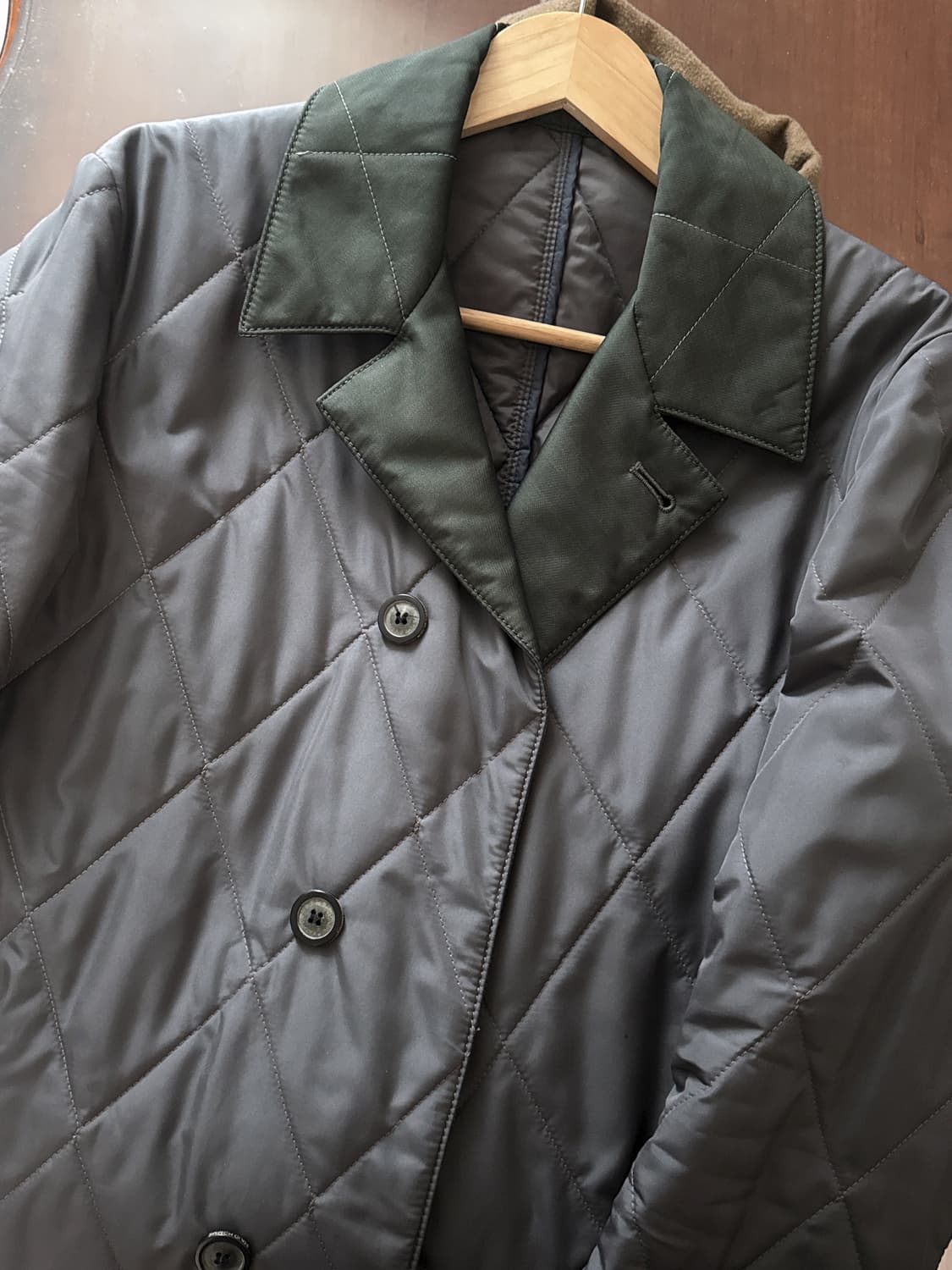 우영미&솔리드옴므 남성 다이아몬드 퀄팅 자켓(네고 가능) 상품이미지1