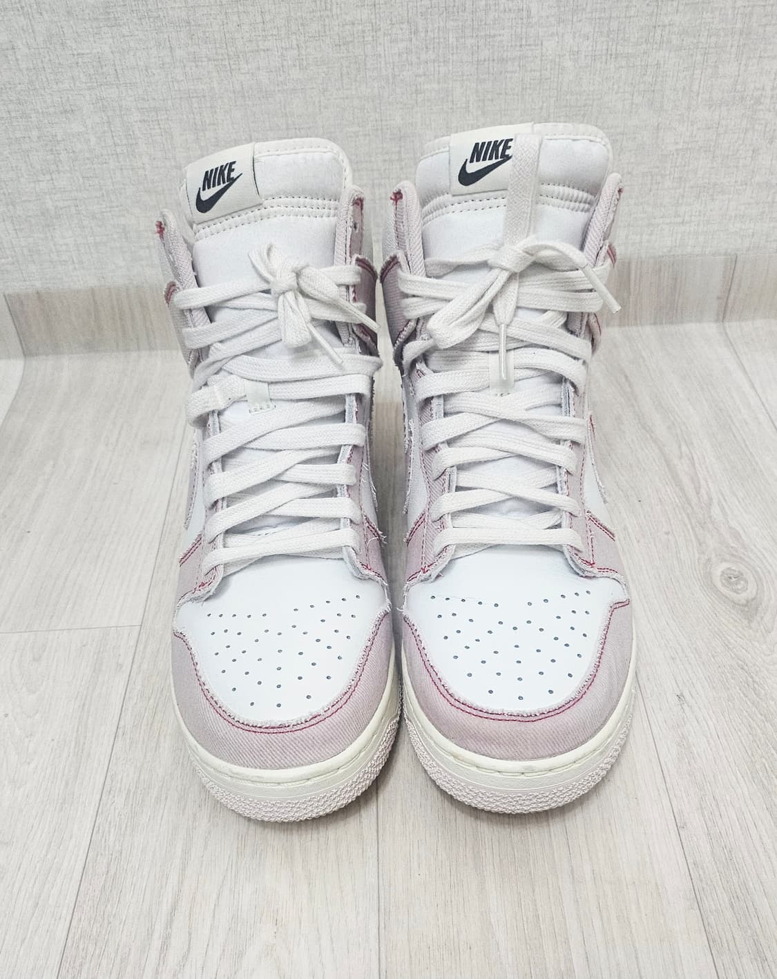 (270)☆초대장급☆ 나이키 덩크 하이 1985 베얼리 로즈데님 운동화 상품이미지1