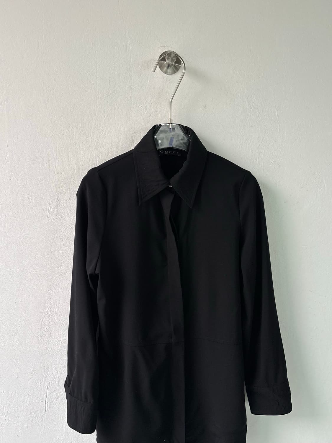 구찌 by 톰포드 98FW 블랙 울 셔츠 상품이미지4