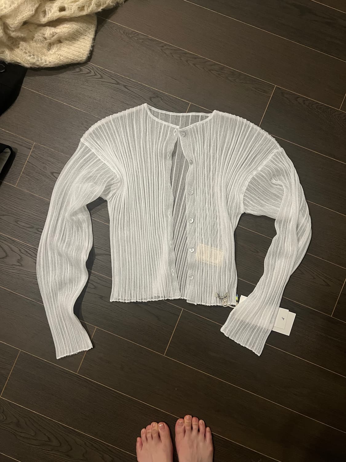 오버듀플레어 가디건 상품이미지1