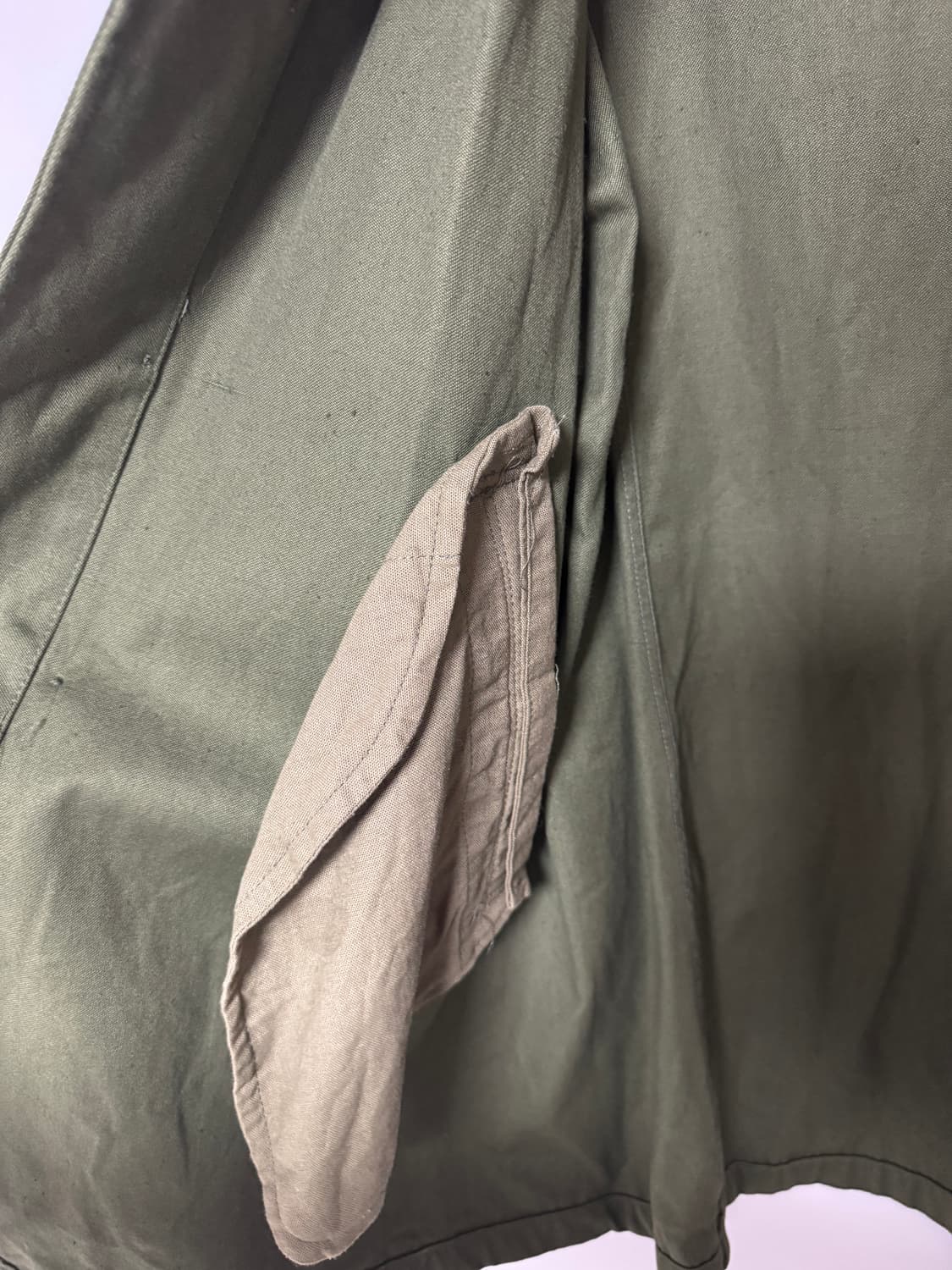 50s US Army OG-107 미군장교 코트 100-105 상품이미지6