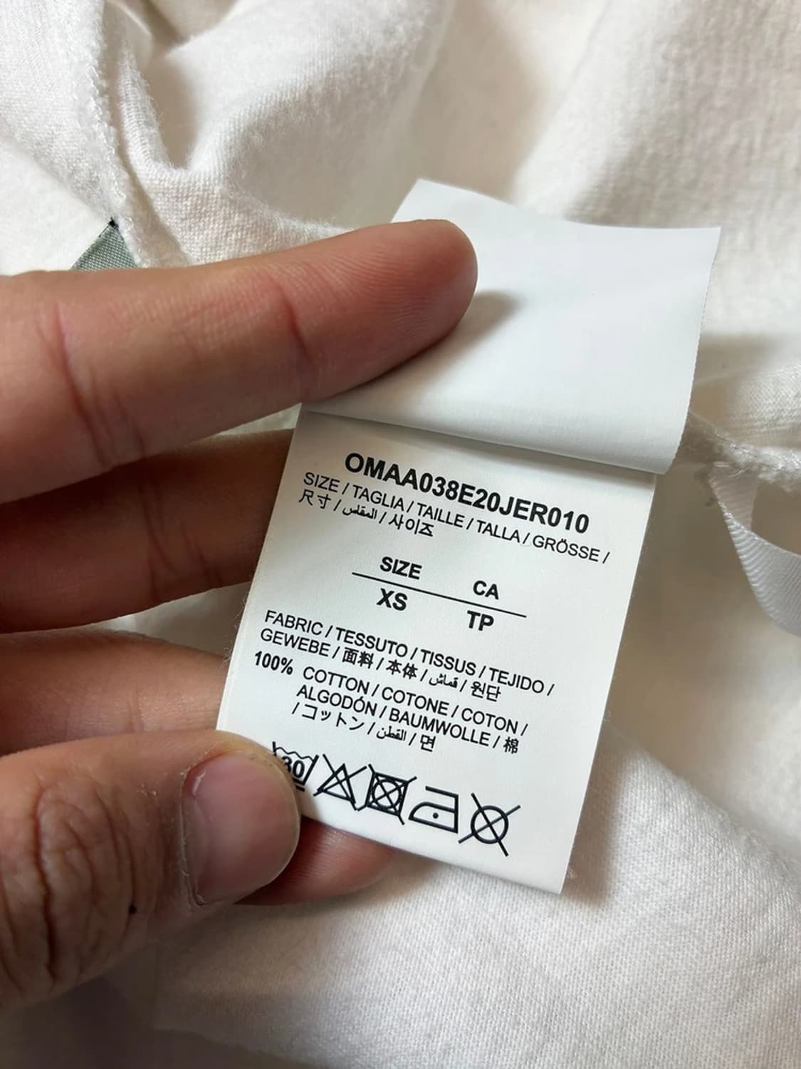 오프화이트 Off-White 모나리자 애로우 오버 숏슬리브 PN9162 상품이미지10