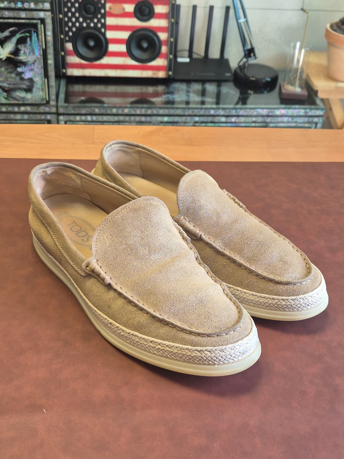 토즈(TOD'S) 270/8 스웨이드 슬립온 로퍼 상품이미지5