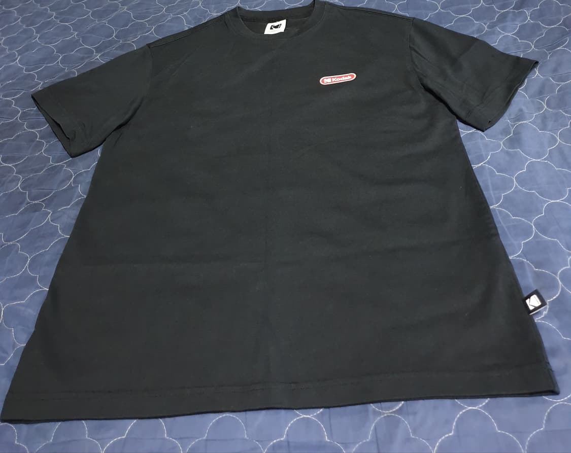 KODAK 코닥 시그니처로고 반팔티 블랙 (L) 상품이미지1