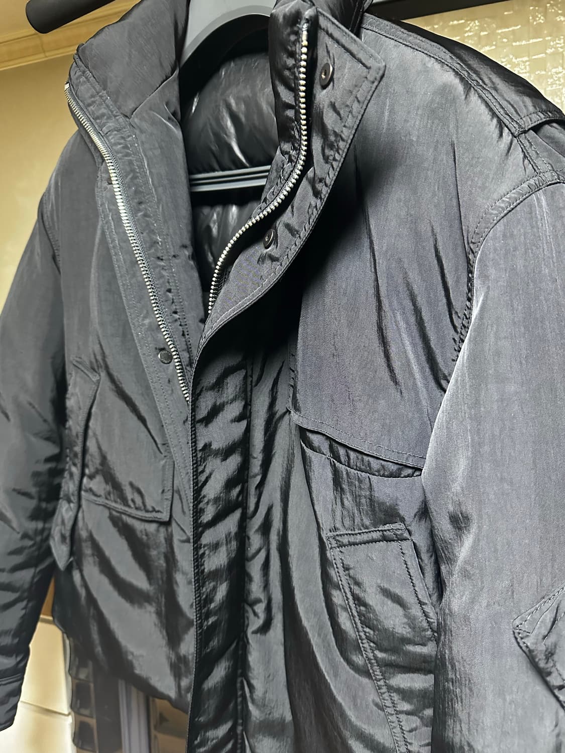 솔리드옴므 구스 다운 점퍼 50사이즈 상품이미지2