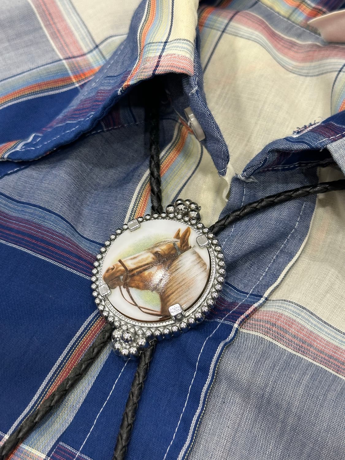 빈티지 애니멀 볼로 타이  상품이미지1