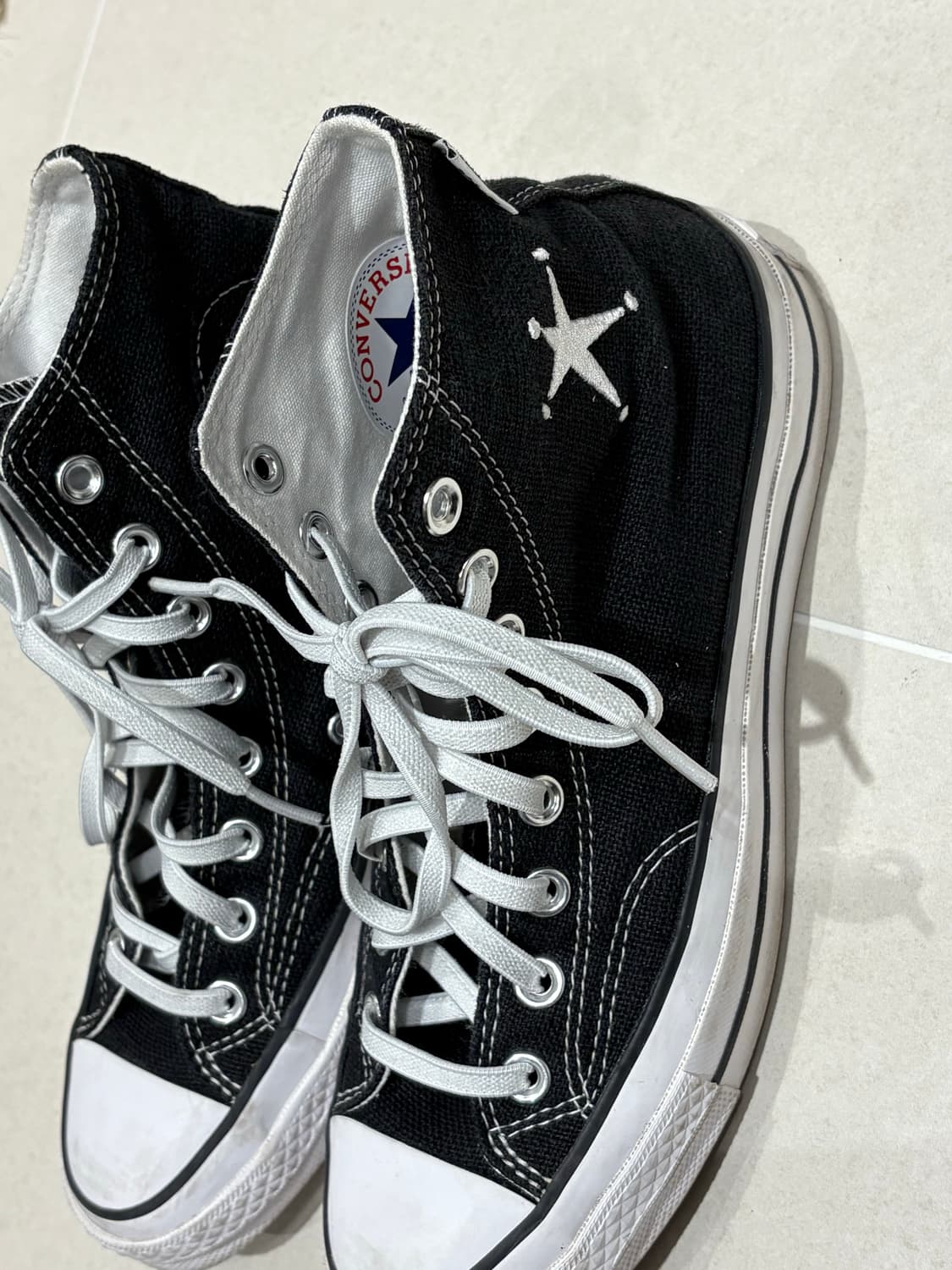 스투시 컨버스 척70 하이 250사이즈 stussy converse 상품이미지2