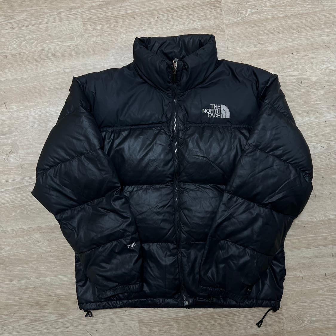노스페이스 구스다운 700 에코 눕시 패딩 자켓 [블랙] L/100 상품이미지1
