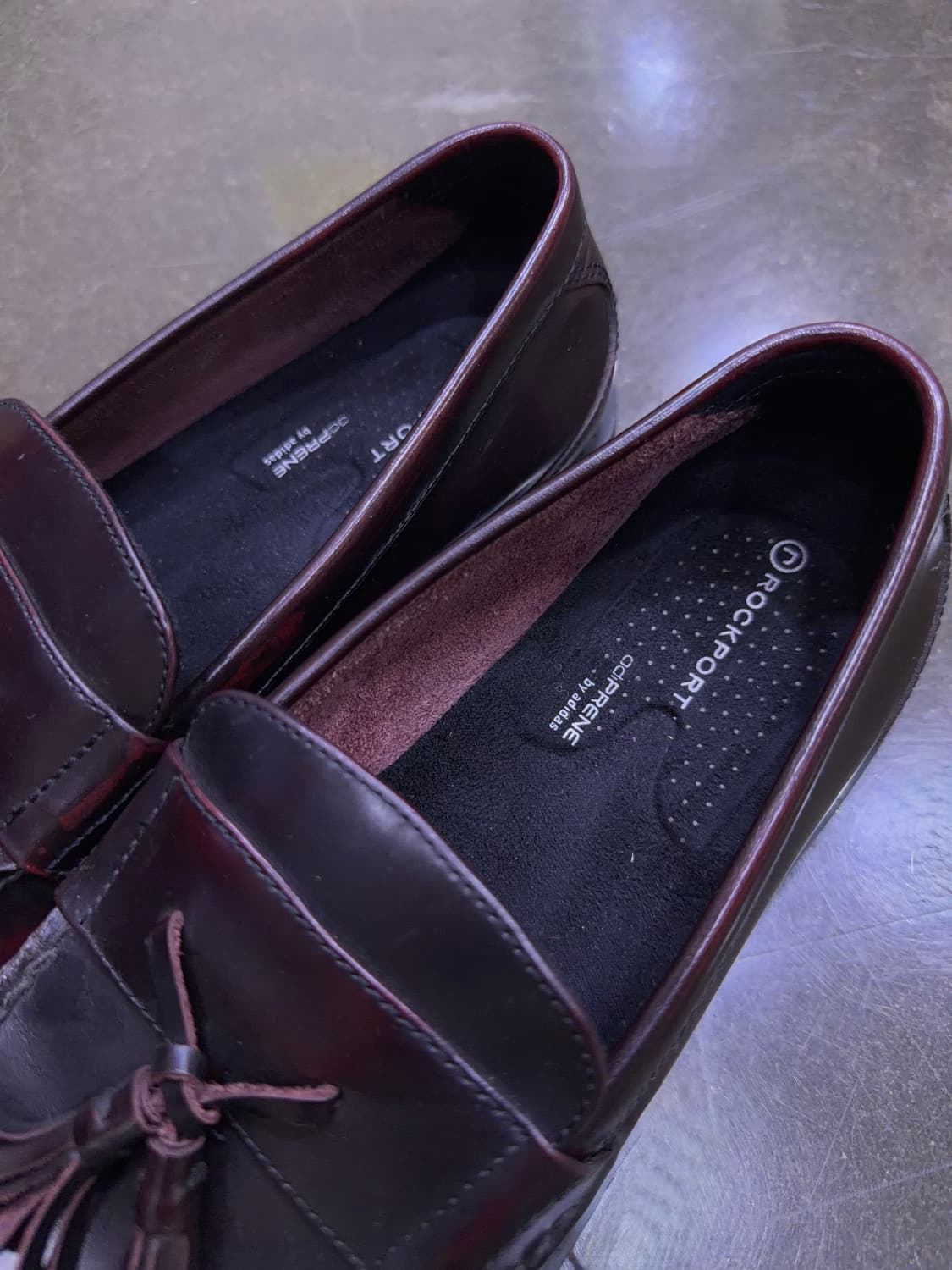 락포트 테슬 로퍼 버건디 브라운 265 상품이미지4