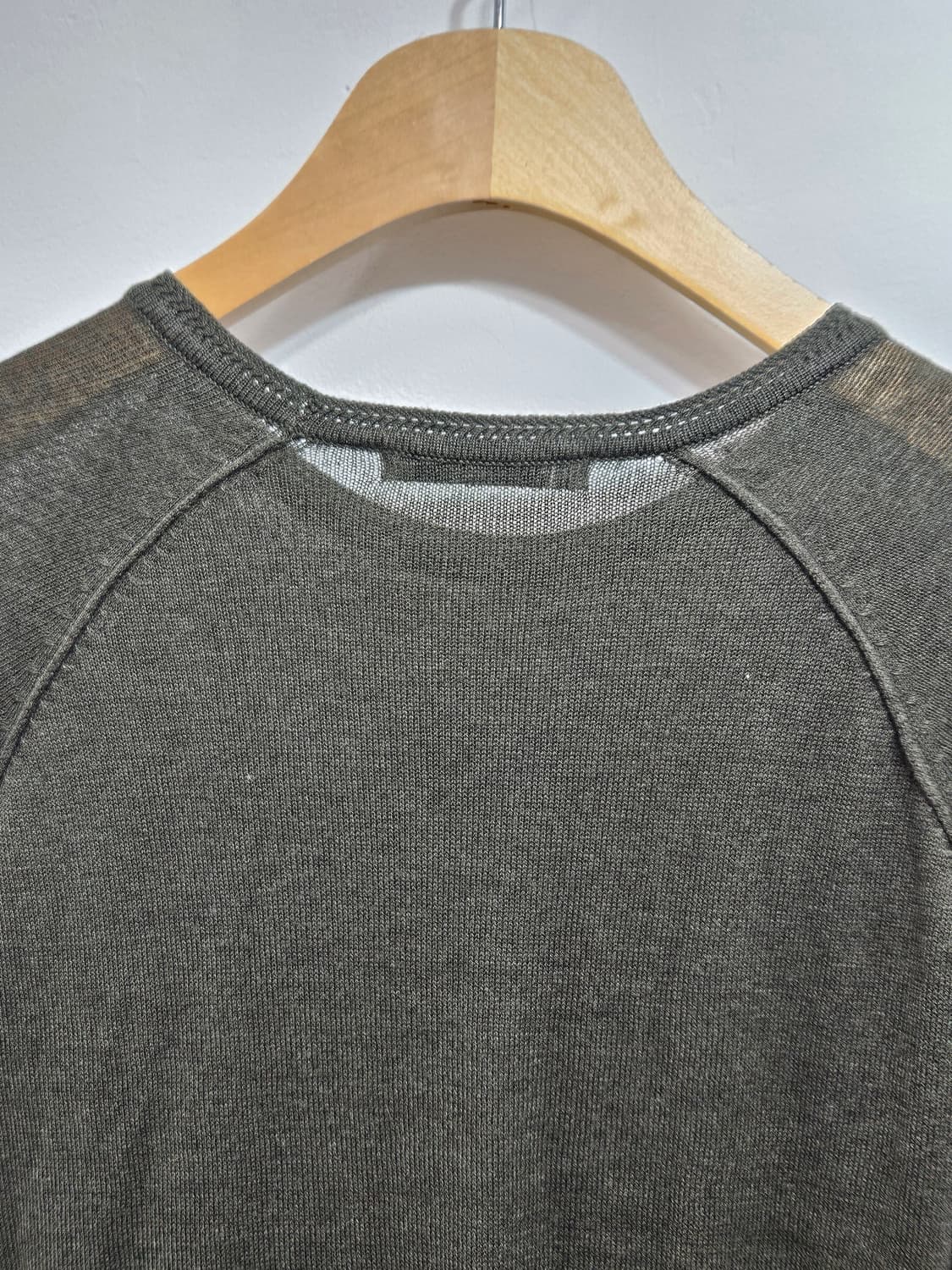 풀앤베어(pull&bear) 롱슬리브 니트 카키 S 상품이미지9