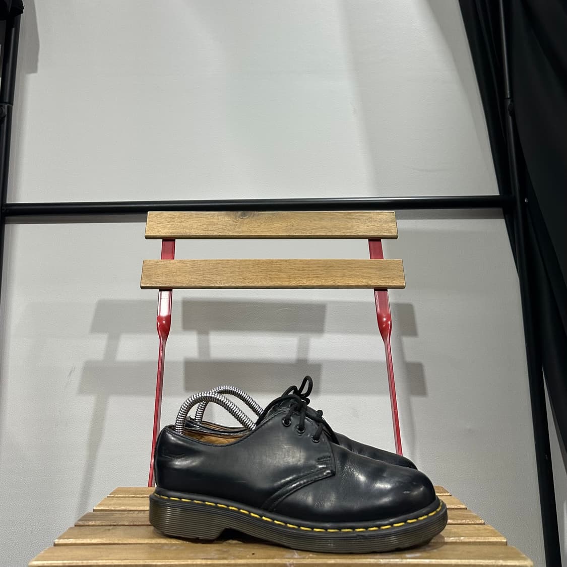 UK4) 230-235 닥터마틴 로퍼 여성 여자 구두 1461 블랙 스무 상품이미지1