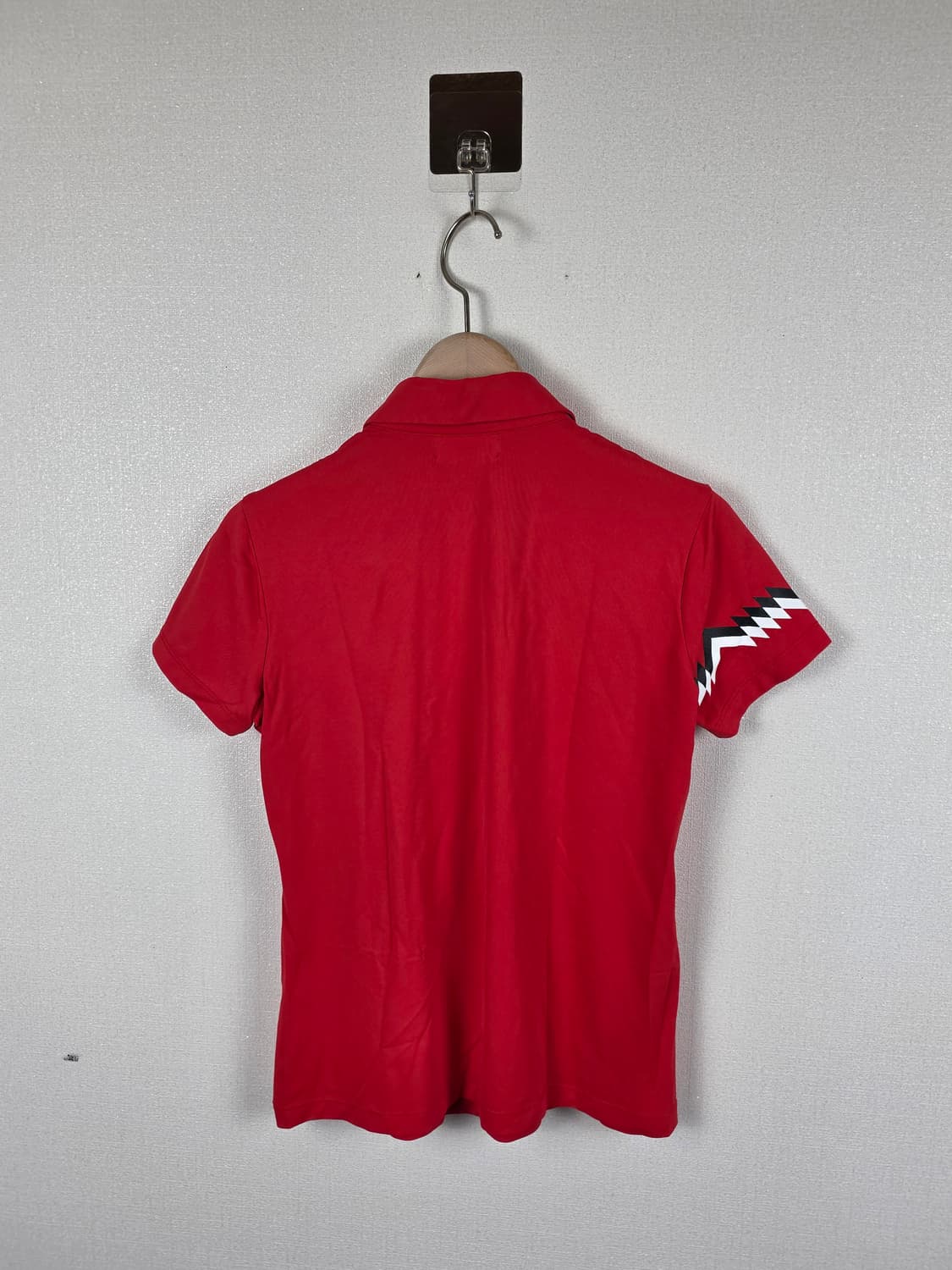 WACC 왁 여성 신품급 골프 피케티셔츠 레드 1호(S) 상품이미지3