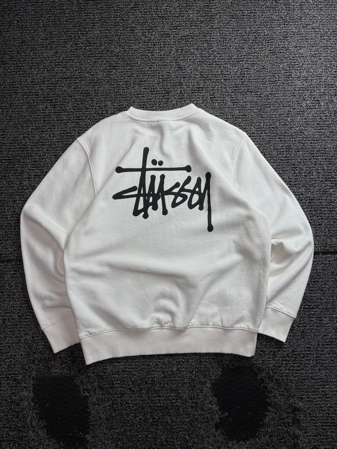 스투시 베이직 빅로고 크루넥 맨투맨 3925 상품이미지5