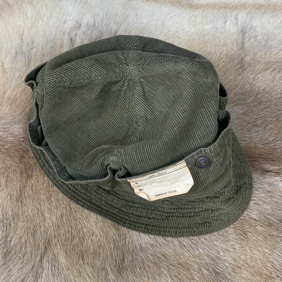 *레어* 캐피탈 카고 타입 코듀로이 버킷햇 상품이미지1