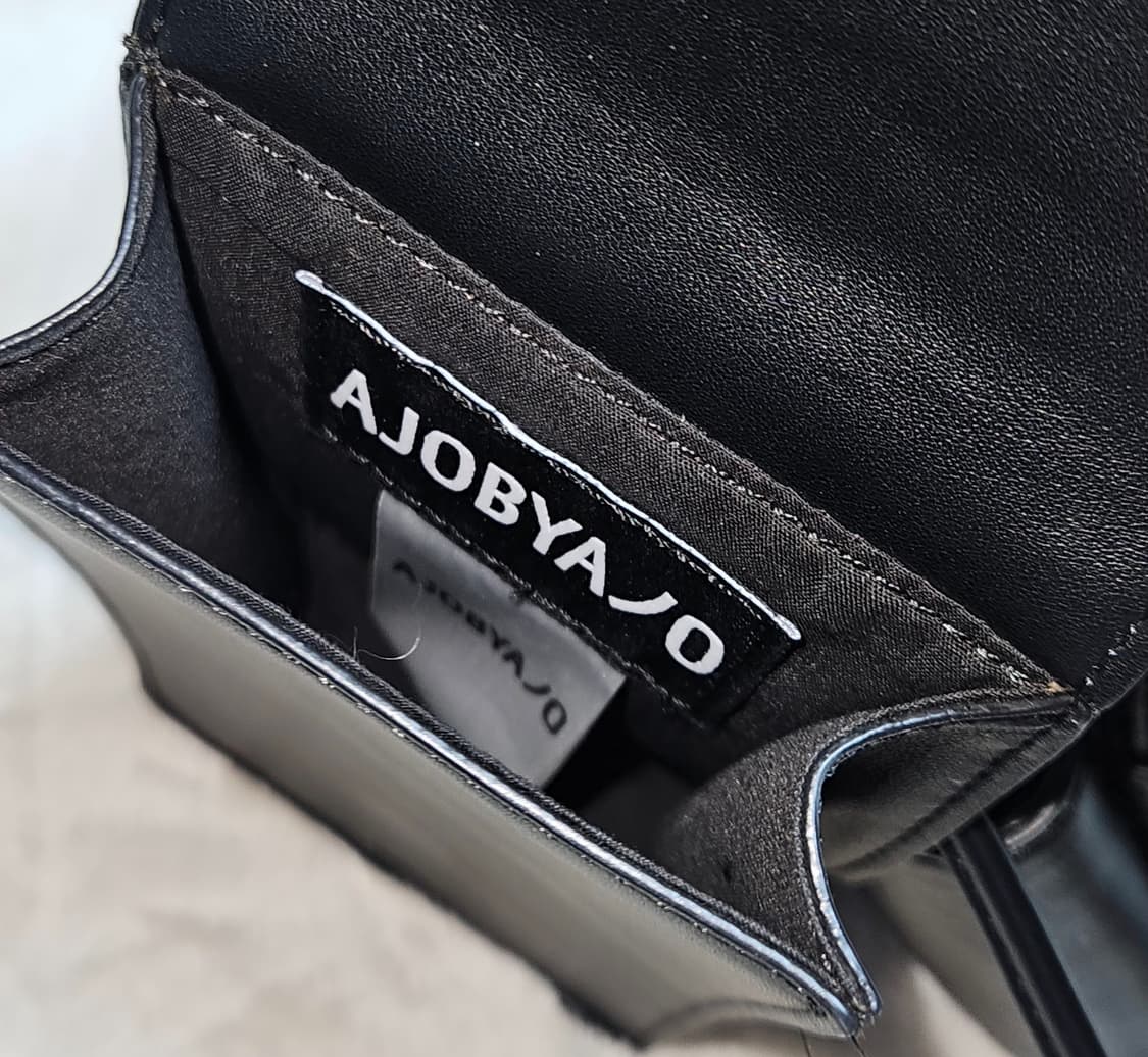 아조바이아조 Double Mini Bag [Black] 상품이미지4