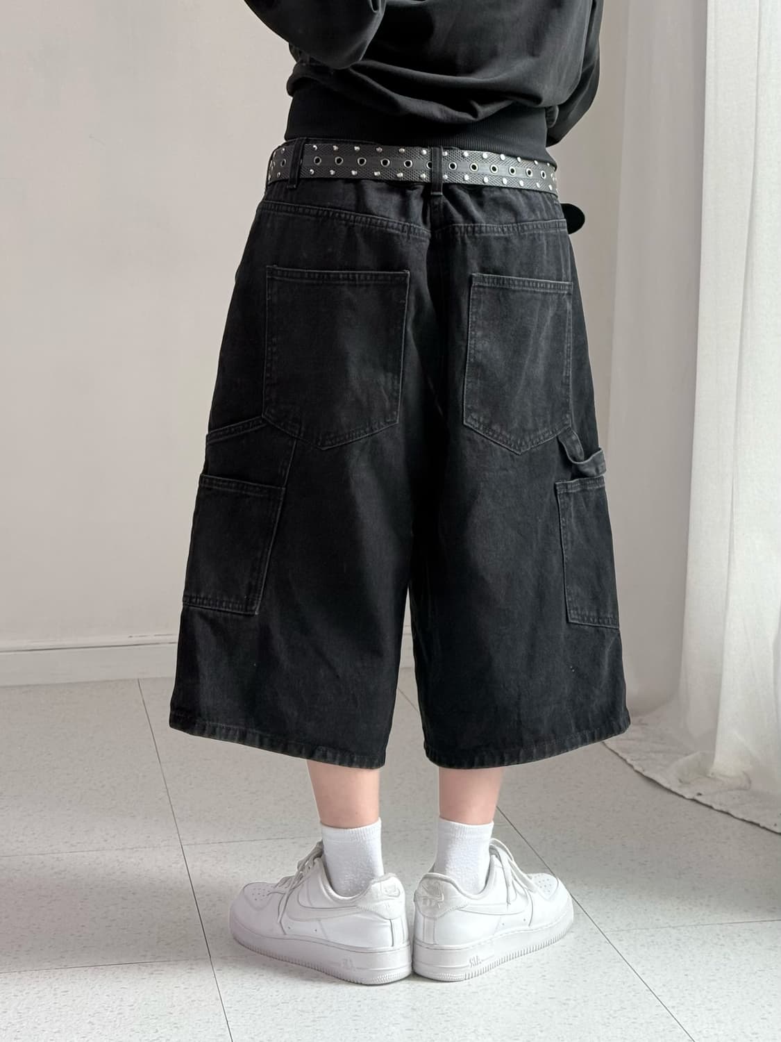 빈티지 더블니 블랙 카펜터  상품이미지4